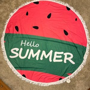 Watermelon Beach Towel